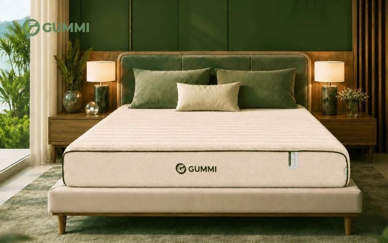 Nệm cao su cân bằng nhiệt 3in1 Gummi Hybrid Plus