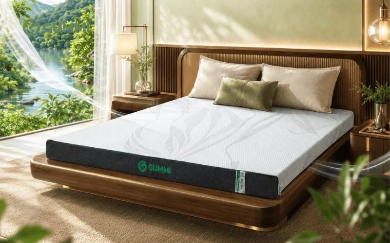 Nệm cao su thiên nhiên than hoạt tính Gummi Premium