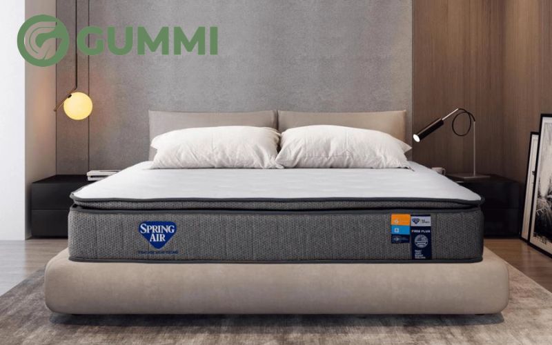 Cẩm nang chọn nệm khách sạn 5 sao CHUẨN êm ái, sang trọng 8 Spring Air Back Supporter Firm Plus có mật độ foam cao, êm ái, không lún