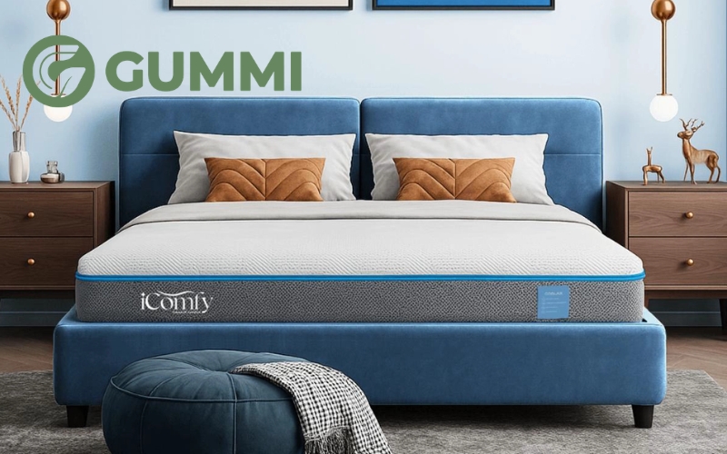 TOP 4 dòng nệm nệm mát lưng HOT 2026 4 Nệm foam có hàng triệu lỗ nhỏ được phân bố dày đặc, tạo ra luồng khí kém lưu thông và giữ nhiệt độ cao