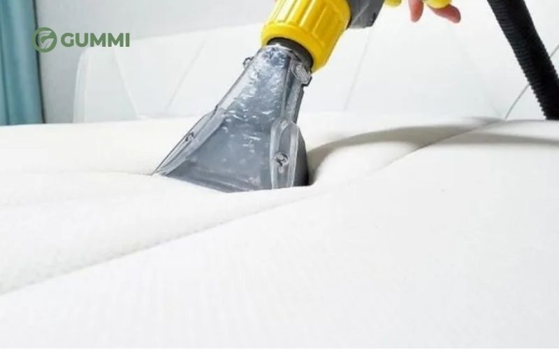 Quy trình vệ sinh nệm cao su non đúng cách