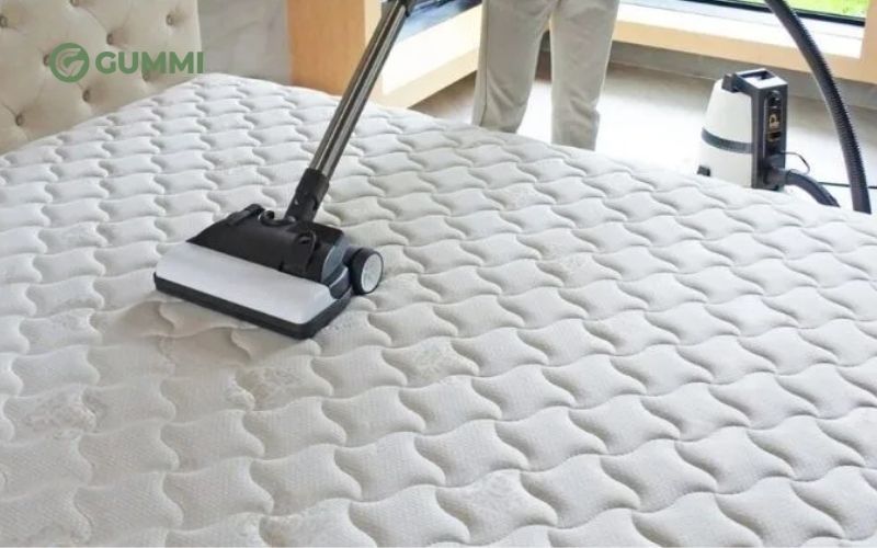 Tùy theo tần suất sử dụng để giặt nệm cao su non