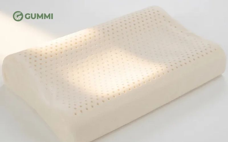 Nên nằm gối mềm hay cứng tốt hơn? Hướng dẫn chọn gối phù hợp 5 Gối cao su Gummi Contour Ema