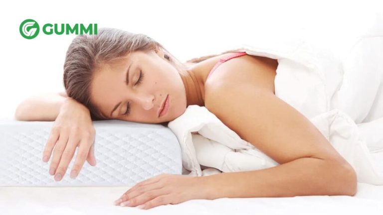 gối cho người nằm sấp
