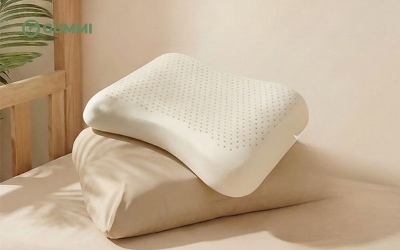 10 tiêu chí quan trọng khi lựa chọn gối cho người nằm sấp 9 Gối cho tư thế ngủ nằm sấp Gummi Butterfly