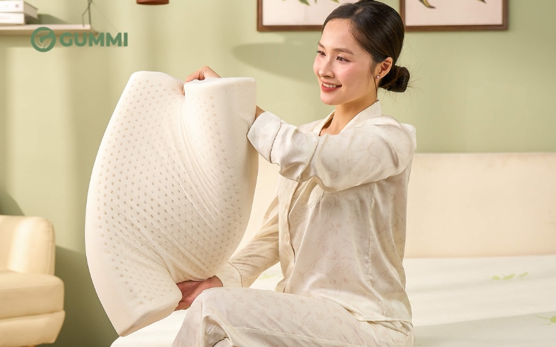 Top 7 gối cho người nằm nghiêng hỗ trợ giấc ngủ ngon, êm ái 5 Mua gối cho người nằm nghiêng tại Gummi