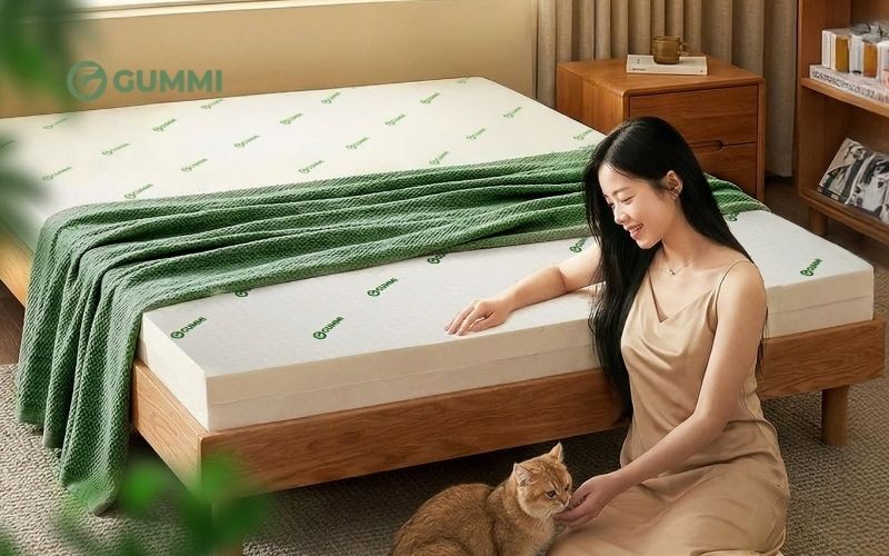 Nệm cao su non có độc hại không? Cách chọn nệm chất lượng 5 Mua nệm cao su chính hãng tại Gummi