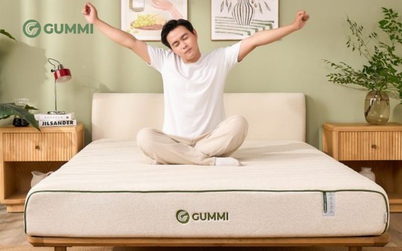 Mua nệm cao su thiên nhiên chất lượng từ thương hiệu Gummi