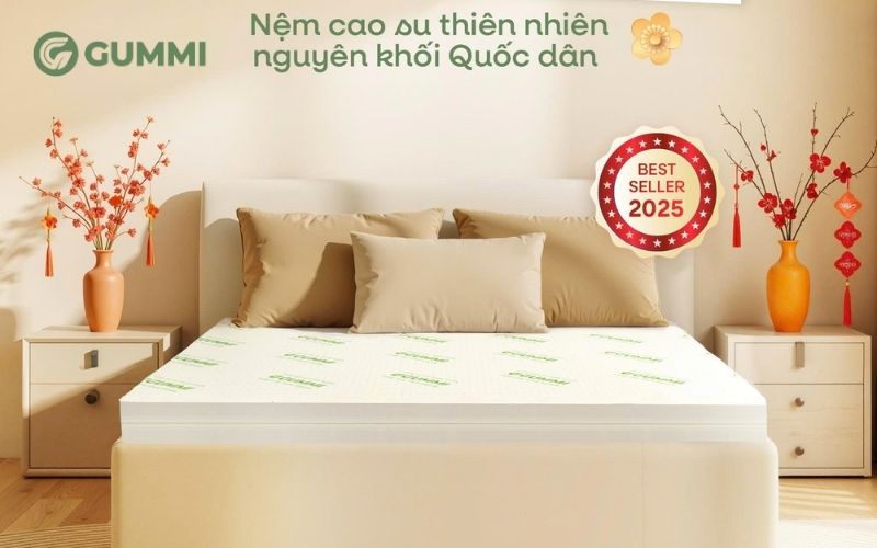 Nệm cao su thiên nhiên Gummi Classic