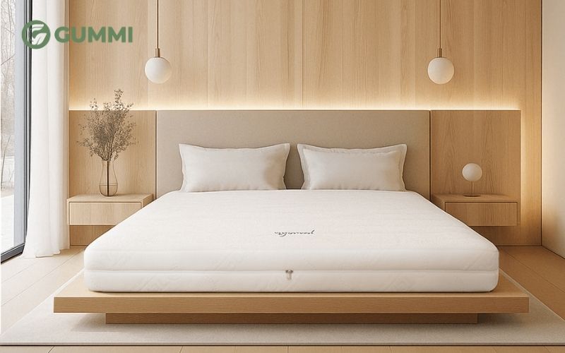 Nệm cao su Gummi Legend giúp giảm thiểu tình trạng đau lưng