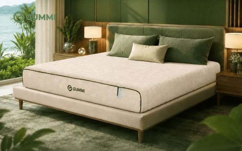 Nệm 2 người nằm Gummi Hybrid Plus 