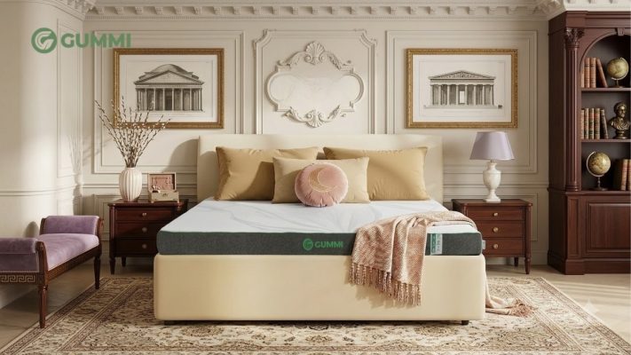 Bí quyết chọn nệm cho phòng ngủ tân cổ điển sang trọng và đẳng cấp