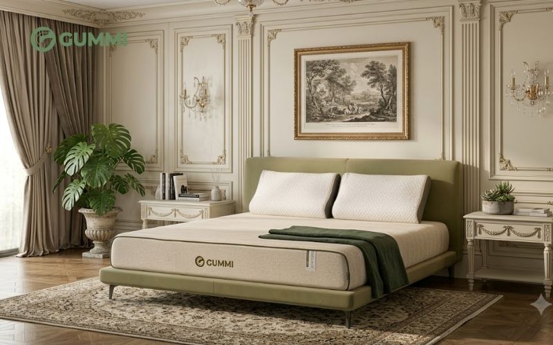 Bí quyết chọn nệm cho phòng ngủ tân cổ điển sang trọng và đẳng cấp 3 Nệm cho phòng ngủ tân cổ điển Hybrid