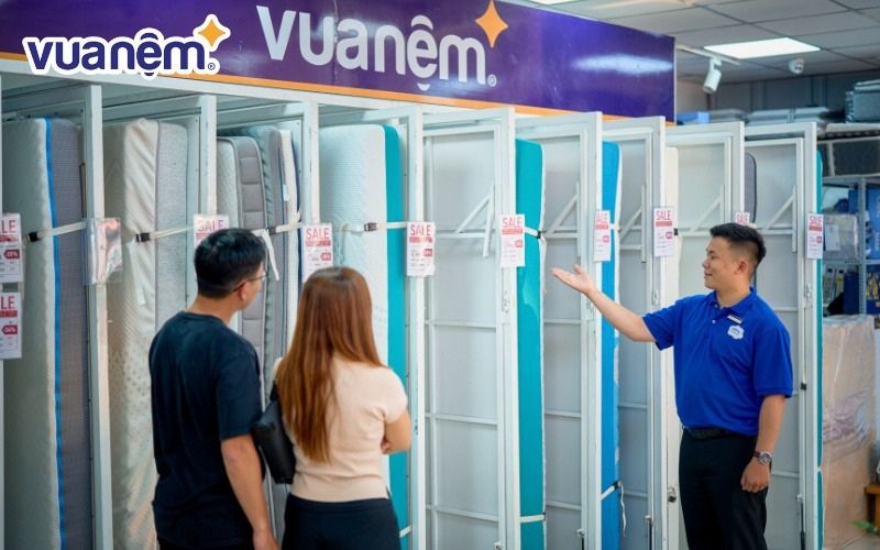 Vua Nệm thấu hiểu nhu cầu thực tế - 120 đêm ngủ thử cho bạn an tâm chọn nệm 3 Khách hàng được hỗ trợ đổi sản phẩm một cách nhanh chóng