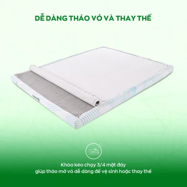 Dễ dàng tháo vỏ