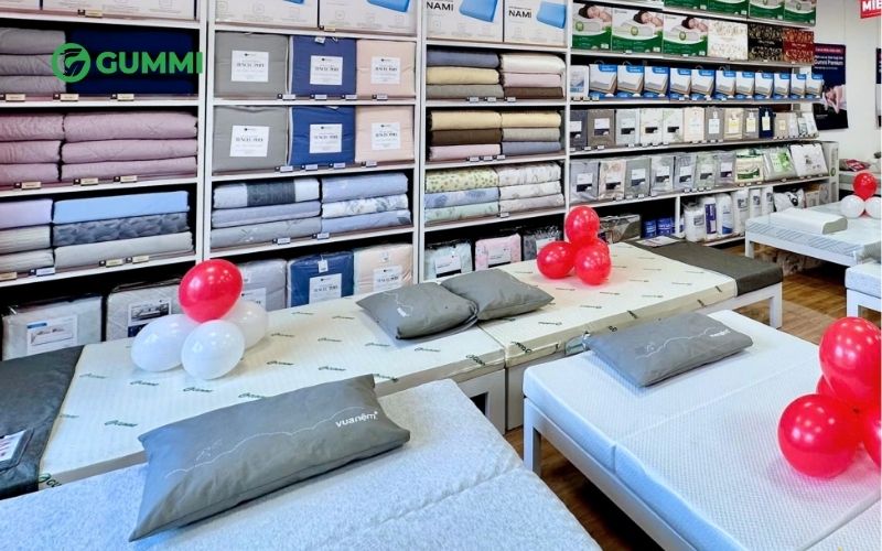 So sánh nệm cao su Gummi Classic và nệm cao su Gummi Signature 4 Mua nệm cao su Gummi chính hãng tại cửa hàng Vua Nệm