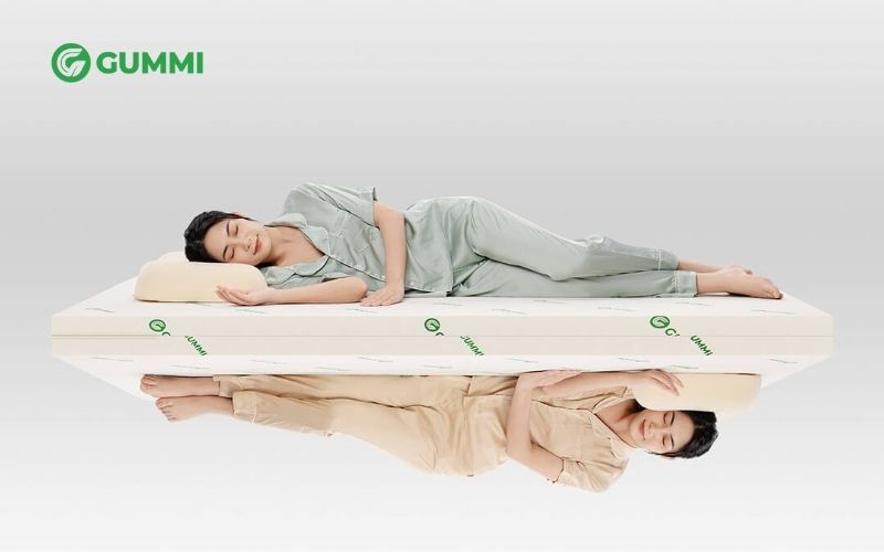 Gummi Lite được thiết kế sử dụng 2 mặt linh hoạt
