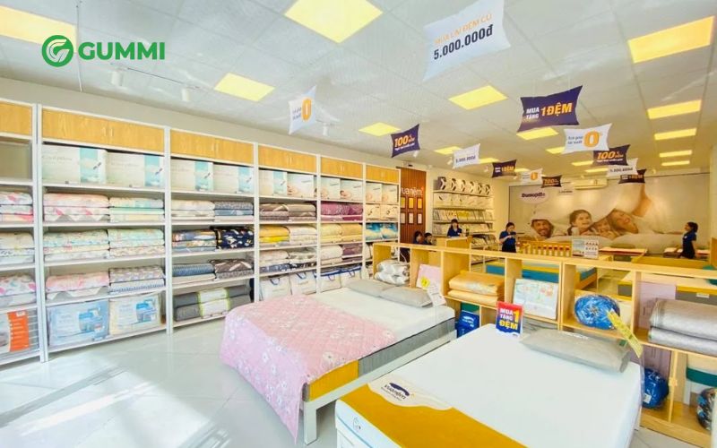 Vua Nệm là nhà phân phối độc quyền nệm Gummi trên toàn quốc
