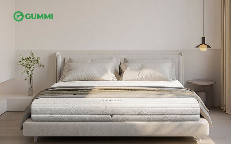 So sánh nệm cao su Gummi Premium và Gummi Signature 1 Gummi là thương hiệu nệm cao su thiên nhiên nổi bật với thông điệp “Mang thiên nhiên vào không gian ngủ”