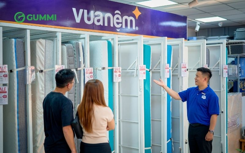 So sánh nệm cao su Gummi Legend và Gummi Premium 5 Mua nệm cao su thiên nhiên Gummi tại cửa hàng Vua Nệm