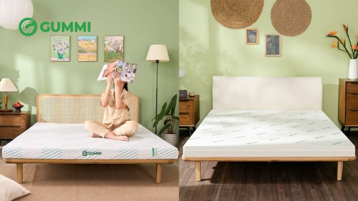 so sánh nệm cao su Gummi Signature và nệm cao su Gummi Lite