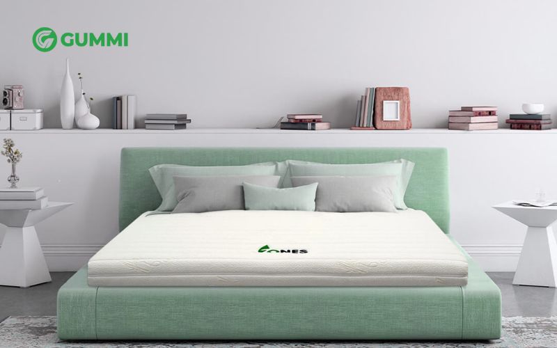 So sánh nệm cao su Gummi 7 Zones và nệm cao su Gummi Classic 2 Nệm Gummi 7 zones nâng đỡ chuyên sâu 7 vùng cơ thể