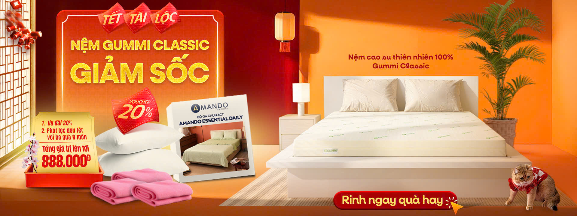 Nệm cao su Gummi classic