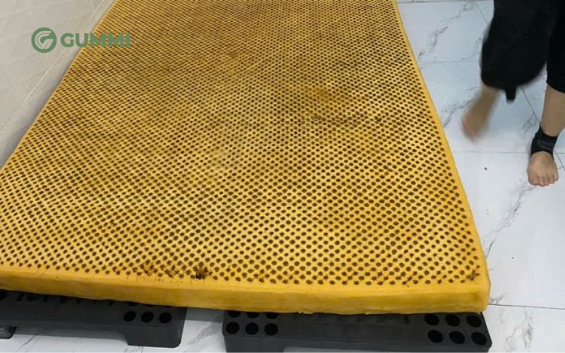 Các dấu hiệu cho thấy nệm cao su cần được phục hồi
