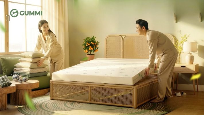 Hướng dẫn cách gấp nệm cao su đơn giản, dễ thực hiện nhất