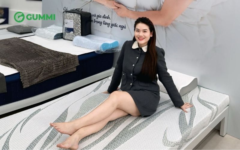 Nệm cao su 1 người nằm là gì? Top 7 mẫu nệm được ưa chuộng năm 2026 8 Chọn nệm cao su chuẩn gu của thương hiệu Gummi