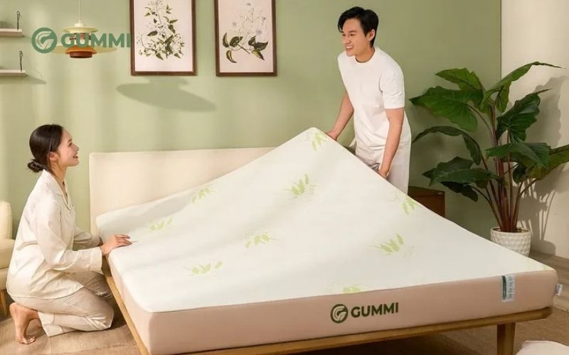 Khử mùi nệm cao su mới mua về - Đặt nệm nơi thông thoáng