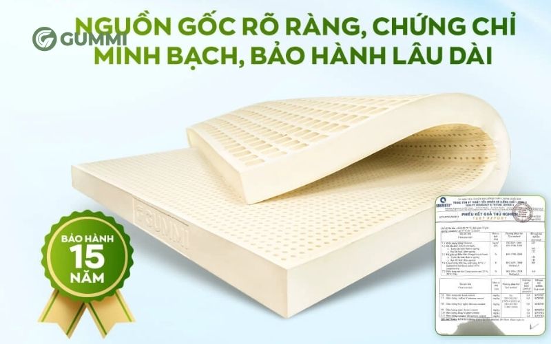 Nệm cao su Gummi Classic