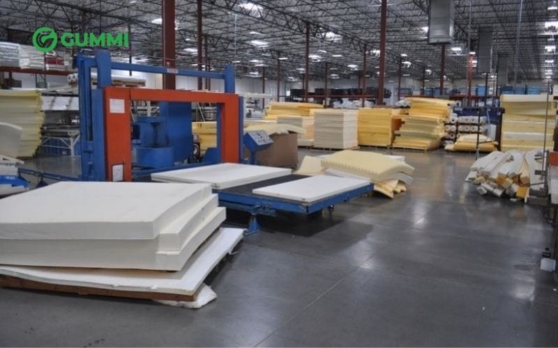 Quy trình sản xuất nệm cao su thiên nhiên chi tiết 5 Tiến hành kiểm tra nệm cao su