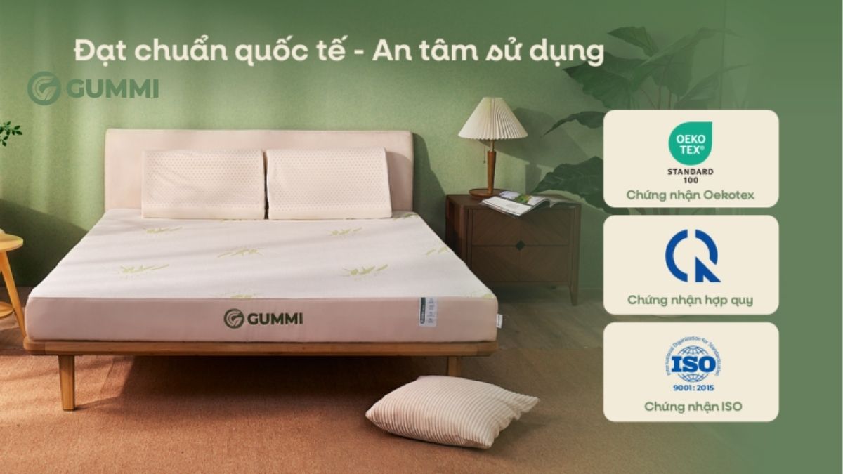 So sánh nệm cao su thiên nhiên và nhân tạo: Nên mua nệm nào? 8 Mua nệm cao su thiên nhiên uy tín tại Gummi