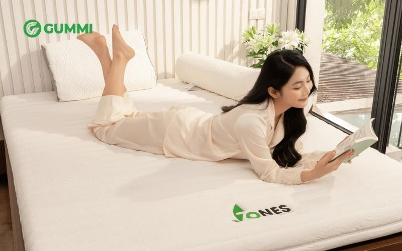 Mua nệm cao su 10cm chất lượng, giá tốt tại Gummi
