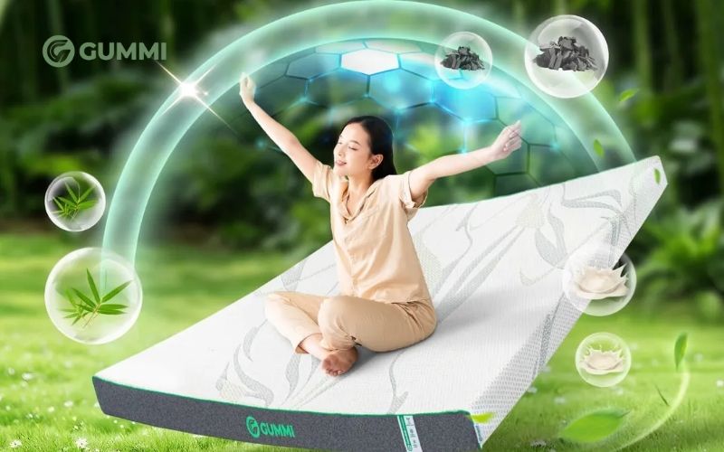 Nệm cao su thiên nhiên 15cm phù hợp với nhu cầu sử dụng dài hạn