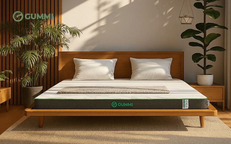 Nệm cao su thiên nhiên than hoạt tính Gummi Premium