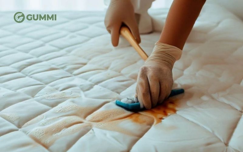 Hướng dẫn vệ sinh nệm cao su tại nhà nhanh chóng, đơn giản 3 Vệ sinh chuyên sâu cho nệm