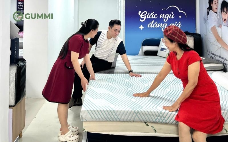 Cân nhắc độ dày khi lựa chọn nệm cao su 1m4x1m8
