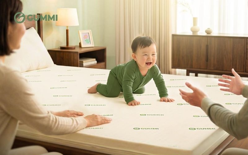 Chọn các loại nệm ngủ phù hợp dựa theo độ tuổi