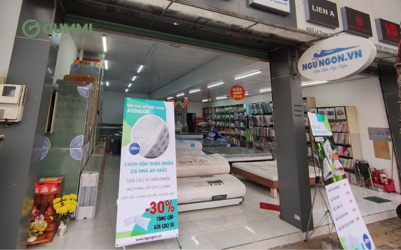 Cửa hàng nệm Ngủ Ngon chi nhánh quận Tân Phú

