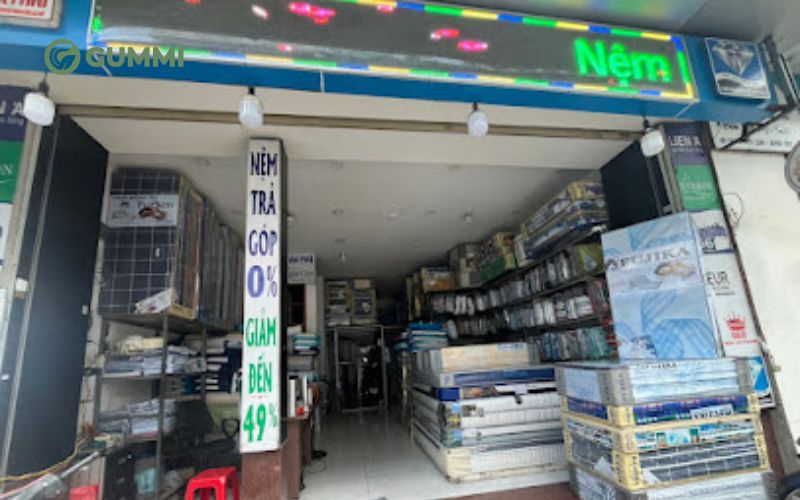 Cửa hàng nệm Sơn bán nệm cao su non Tân Phú
