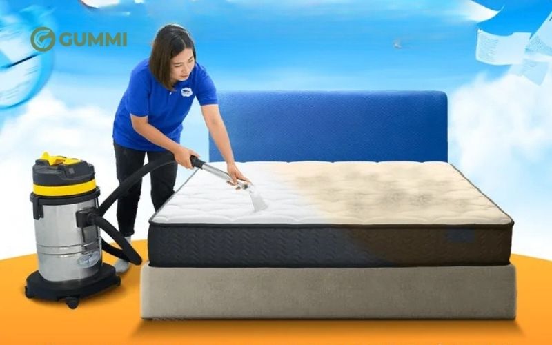 Top 10 đơn vị cung cấp dịch vụ vệ sinh nệm tại nhà giá rẻ 1 Dịch vụ vệ sinh nệm tại nhà của Vua Nệm giúp nệm được làm sạch chuyên sâu