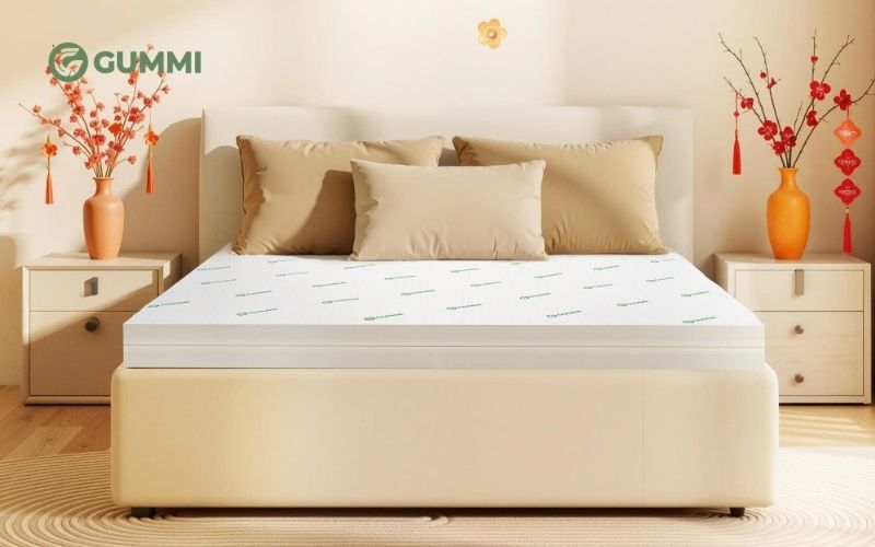 Gummi Lite - Đệm em bé sơ sinh đảm bảo cho con có được giấc ngủ sâu và trọn vẹn.