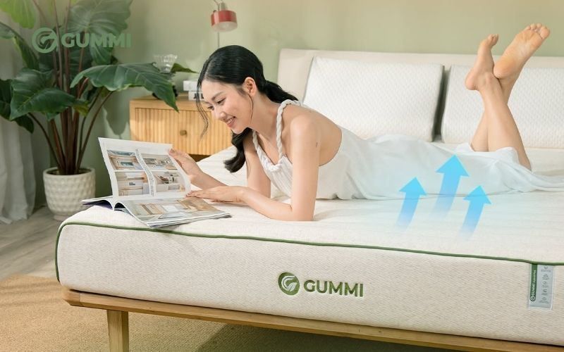 Gummi - Thương hiệu nệm cao su 100% thiên nhiên