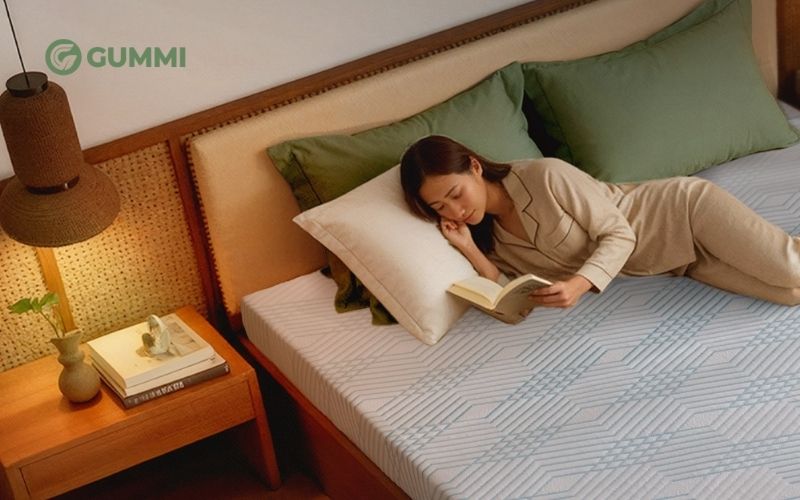 Kích thước 140x180cm thoải mái cho một người nằm