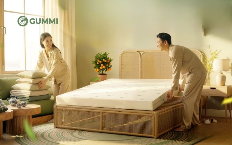 Lựa chọn kích thước nệm phù hợp