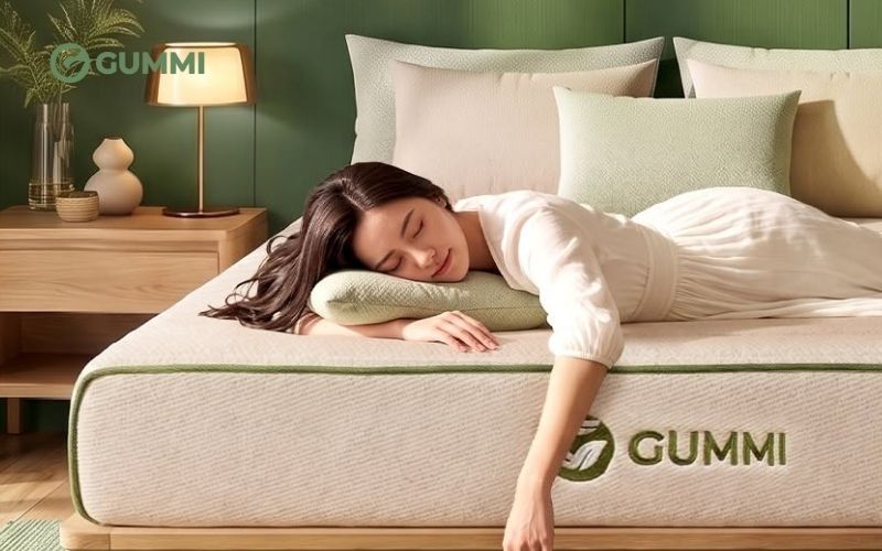 Một trong những thương hiệu nệm được yêu thích hiện nay là Gummi
