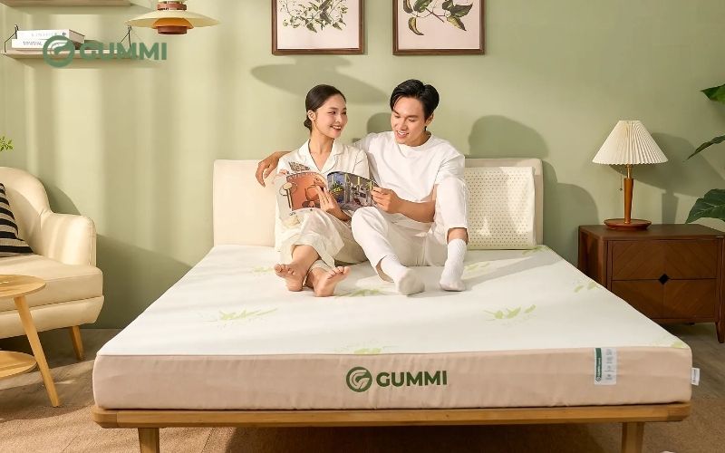 Nệm cao su thiên nhiên của Gummi là lựa chọn đáng cân nhắc để nâng cấp chất lượng giấc ngủ mỗi ngày