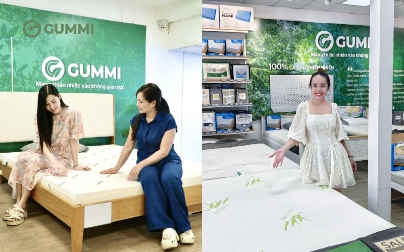 Mua nệm cao su chất lượng, uy tín tại Gummi 